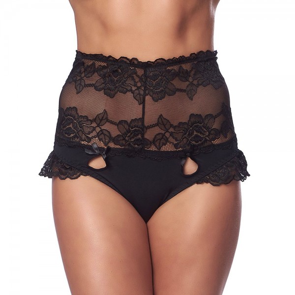 Perfect Fit Black High Waist Panty